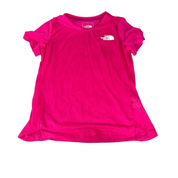 Women's The North Face Short Sleeve Sunriser Tee Pink Size XS - Picture 3 of 5